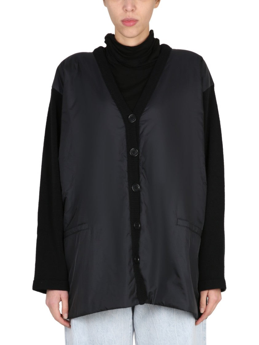 Aspesi V-Neck Cardigan With Button Closure