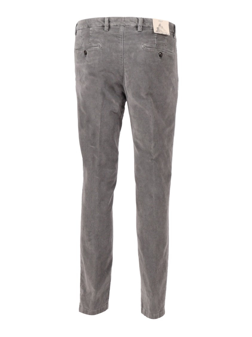 Briglia Straight Leg Tailored Pants With Minimalist Design