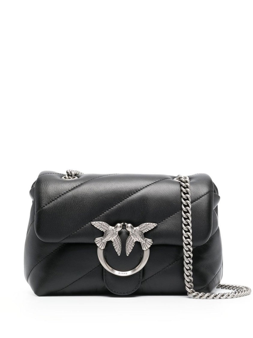 Pinko Crossbody Bag With Metal Logo