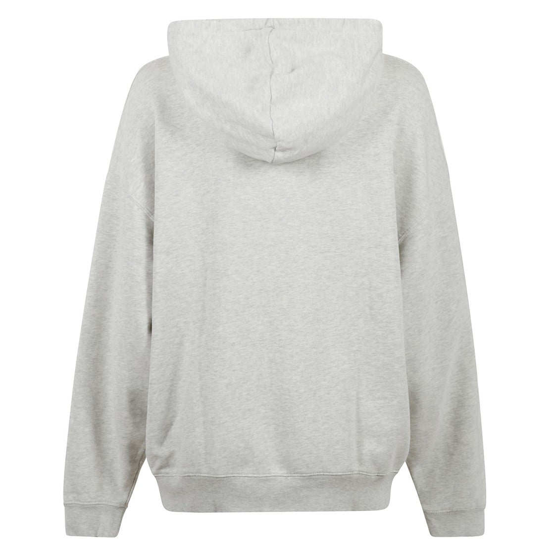 Anine Bing Relaxed-Fit Hoodie With Contrast Logo And Kangaroo Pocket