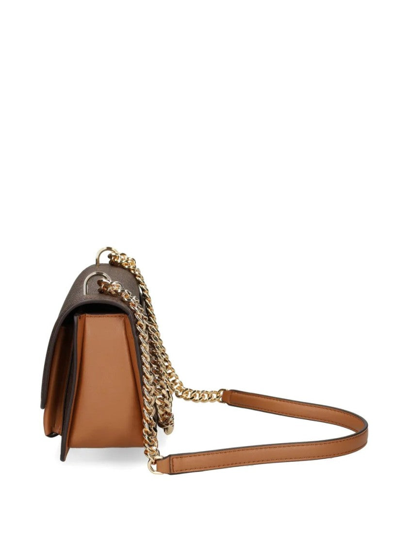 Michael Kors Textured Pvc And Polyester Shoulder Bag