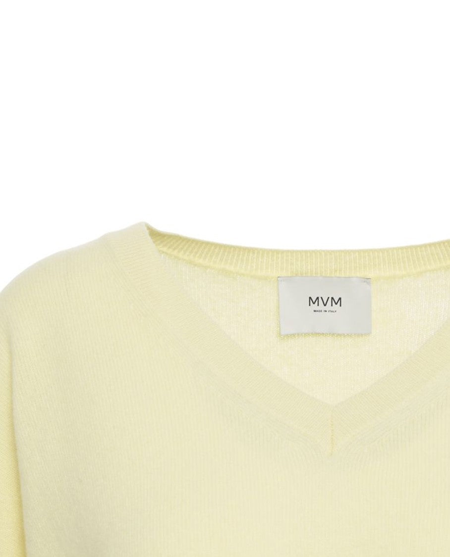 Mvm Cashmere Sweater With Pearls