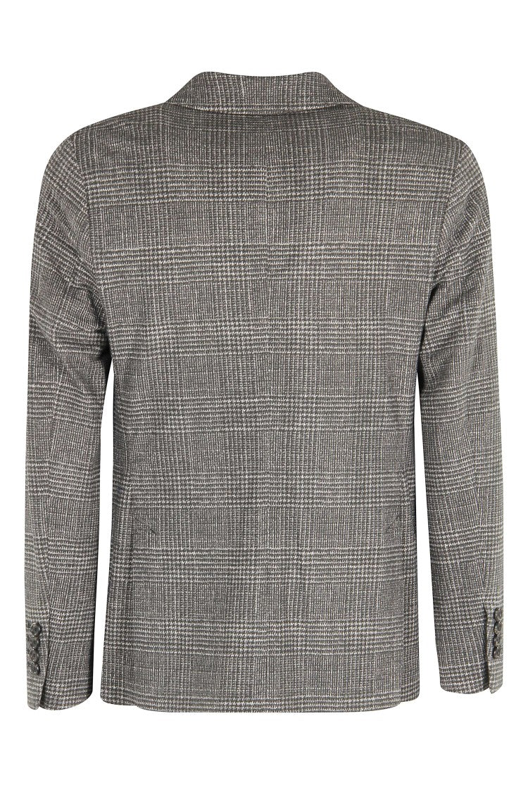 Circolo 1901 Double-Breasted Tailored Jacket With Classic Check Pattern