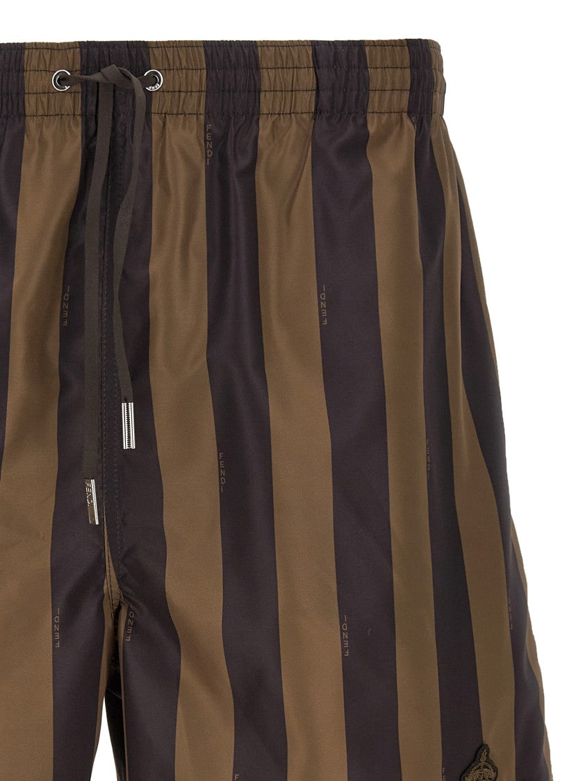 Fendi Crest' Swimsuit
