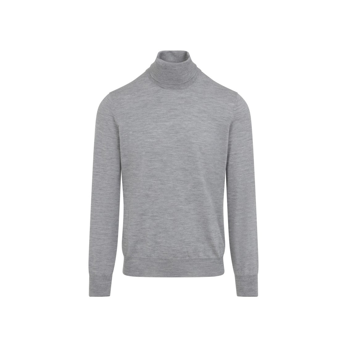 Brunello Cucinelli Finely Knit Turtleneck Sweater With Ribbed Trim