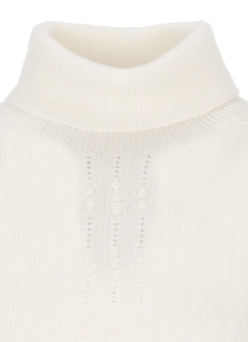 Vanisé Ivory Cashmere Sweater
