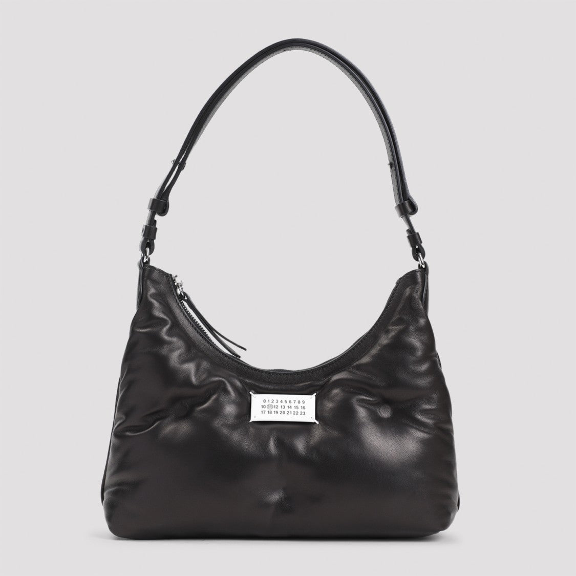 Maison Margiela Lamb Leather Shoulder Bag With Sleek Dimensions And Functional Design