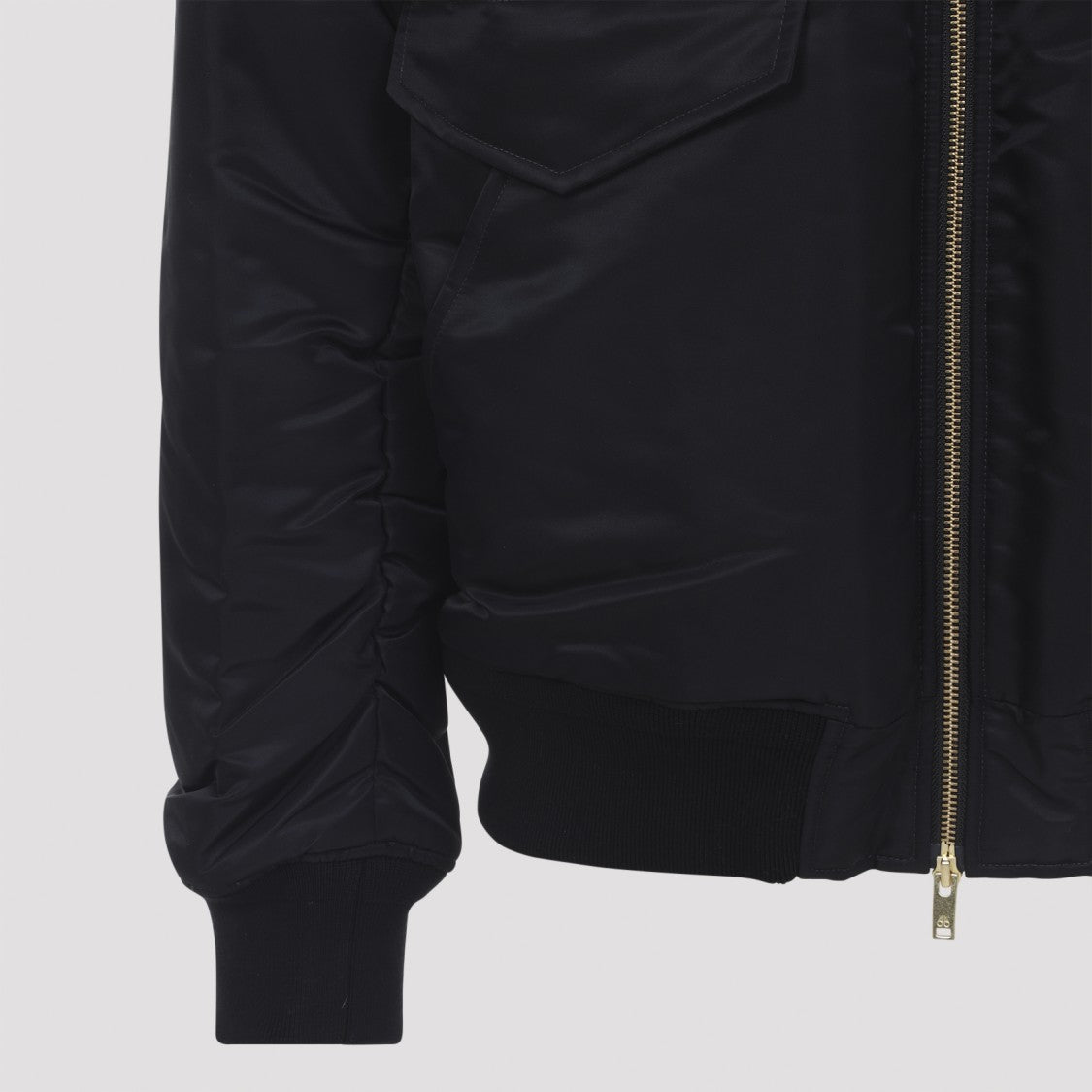 Moose Knuckles Lugo Gold Bomber Jacket