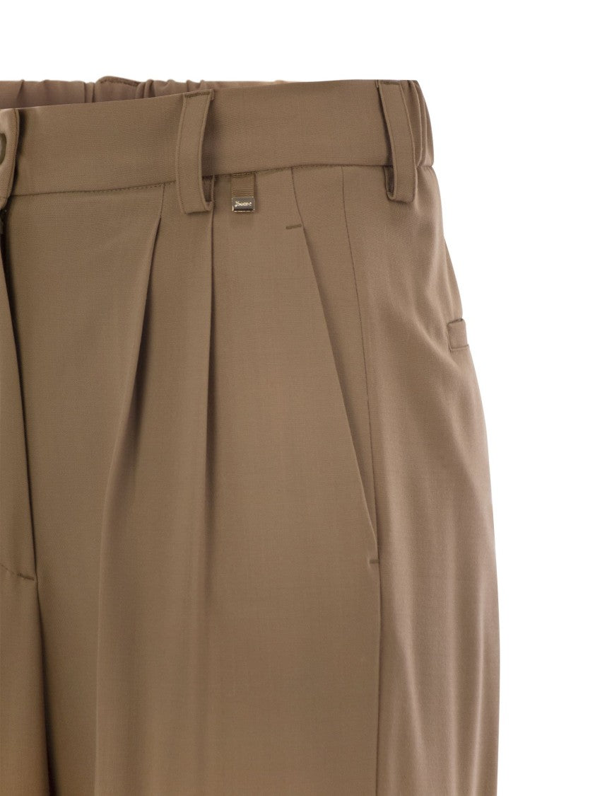 Herno Soft Wool Cargo Pants