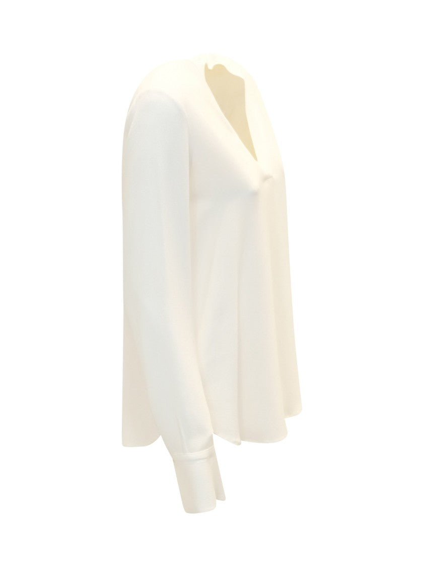 Antonelli White Silk Aversa T-Shirts