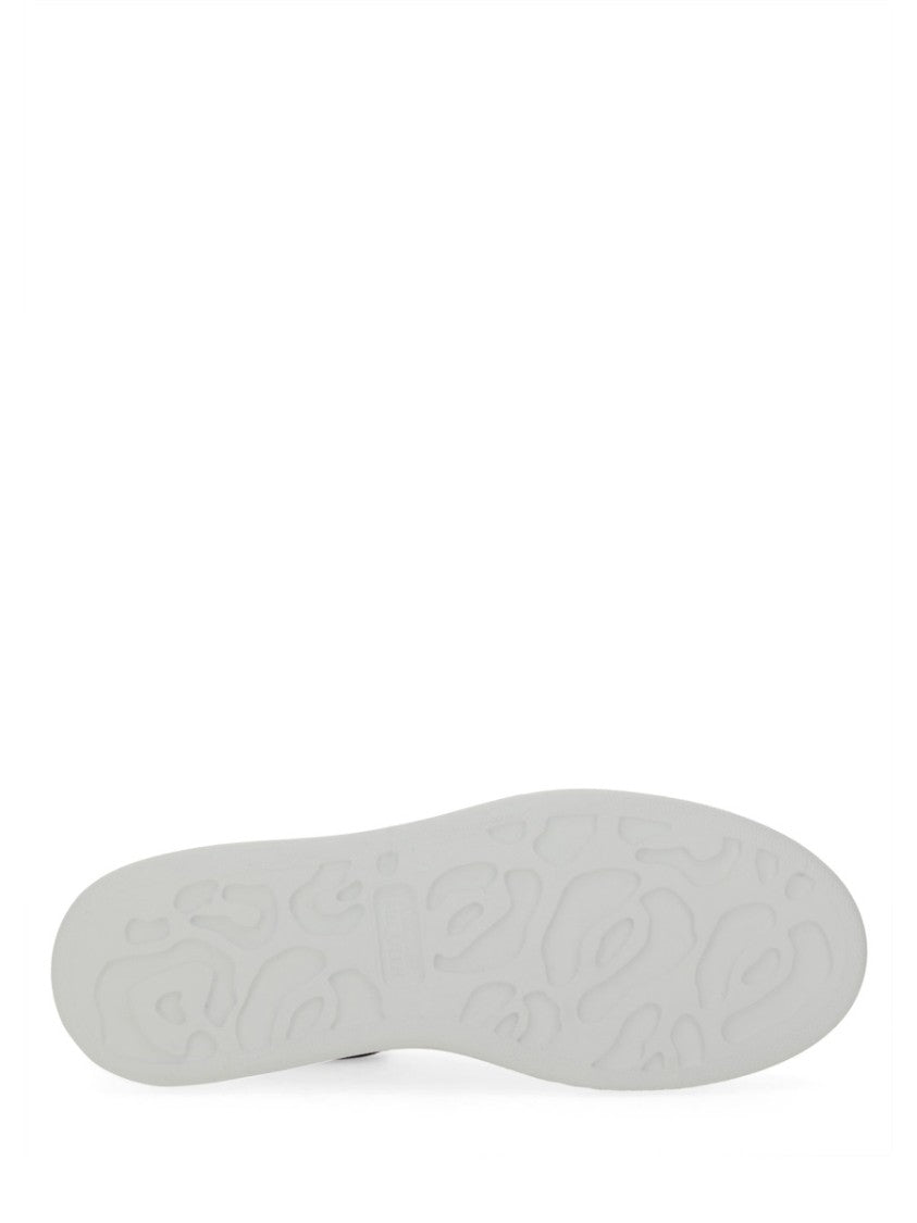 Alexander Mcqueen Calfskin Oversized Sneakers With Suede Accents