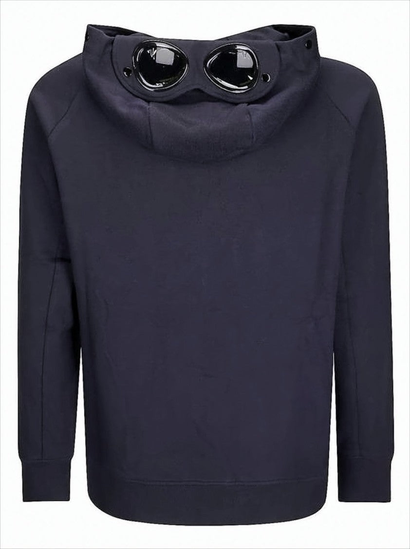 C.P. Company C.P. Company Zip-Up Hoodie With Innovative Goggle Design