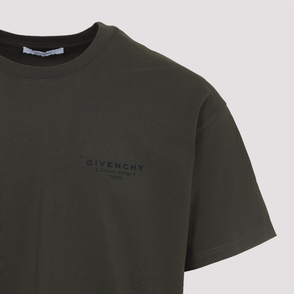 Givenchy Crew Neck Cotton T-Shirt