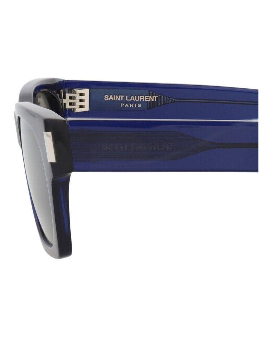 Saint Laurent Square-Frame Recycled Acetate Sunglasses