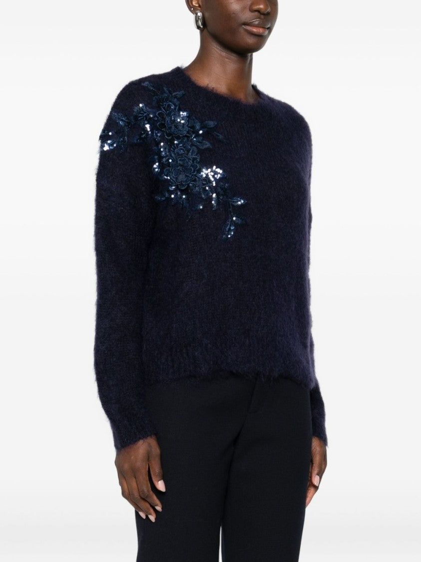 Blugirl Relaxed Fit Merino Wool Blend Sweater