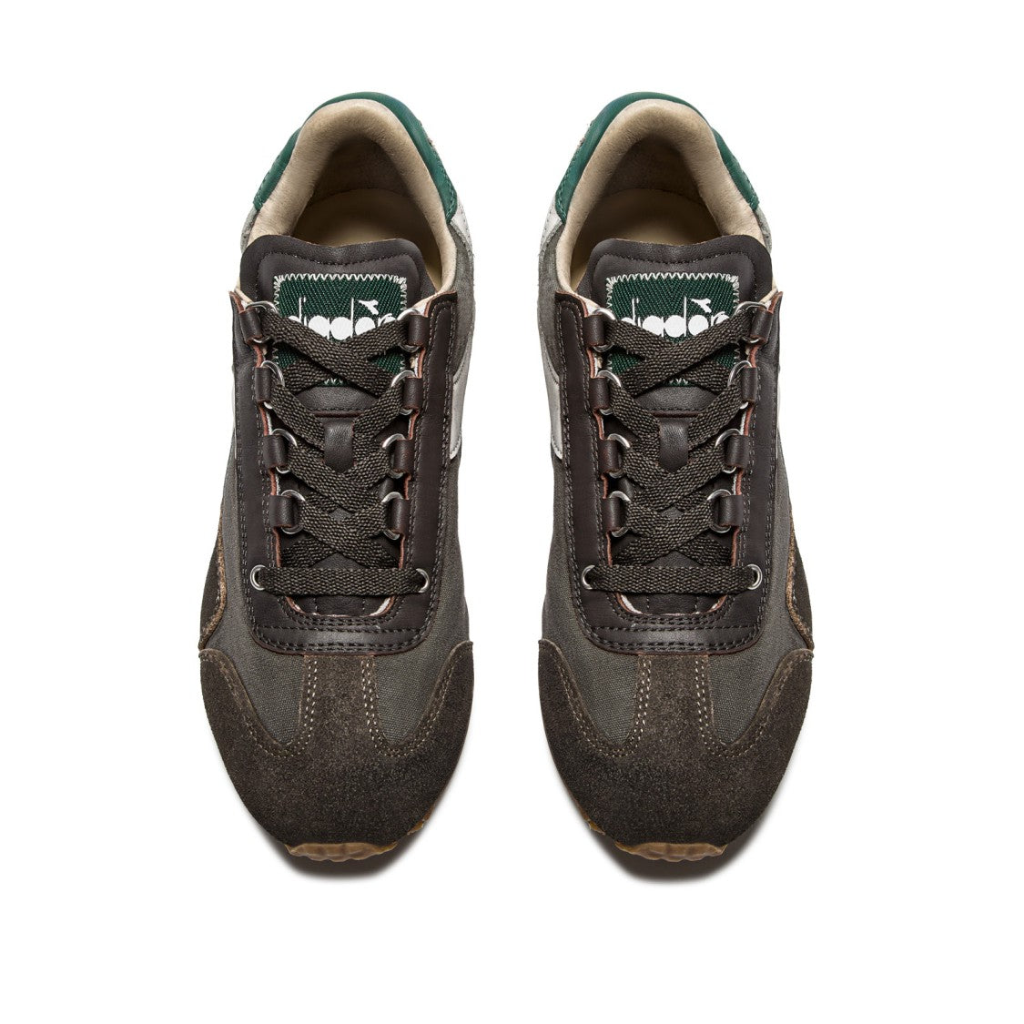 Diadora Heritage Equipe Sneakers In Mud Suede