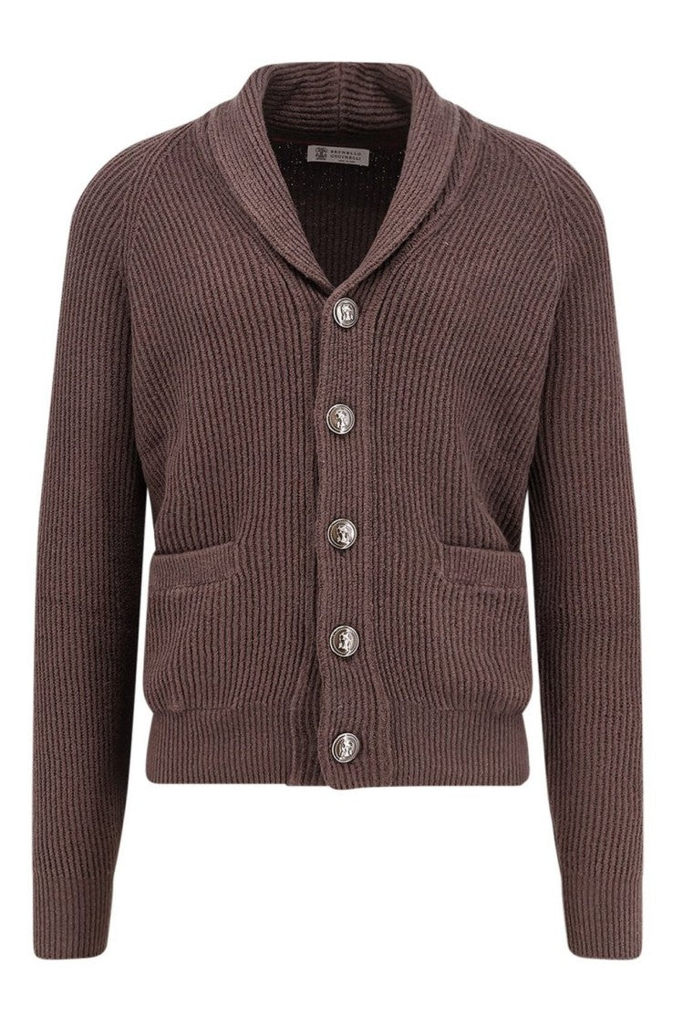 Brunello Cucinelli Ribbed Knit Cardigan