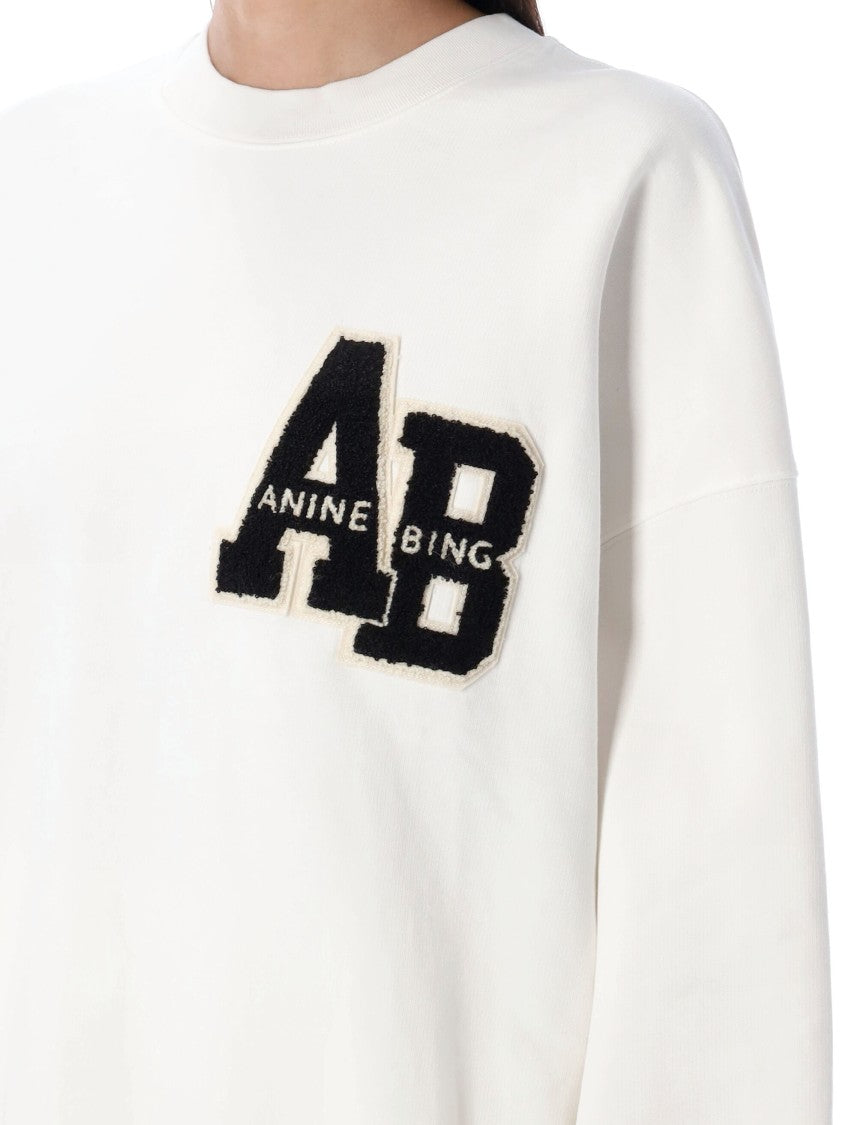 Anine Bing Miles Fleece Over Sweatshirt
