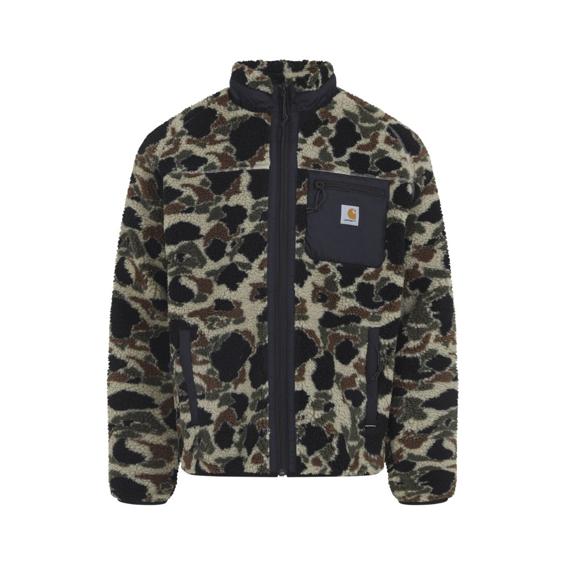 Carhartt Wip Military Green Camouflage Prentis Liner Jacket