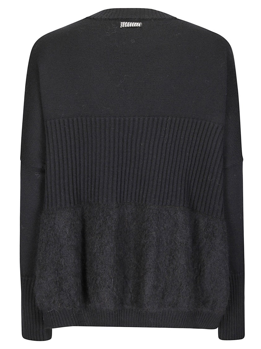 Archiviob Fur Stitch Merino Wool Sweater