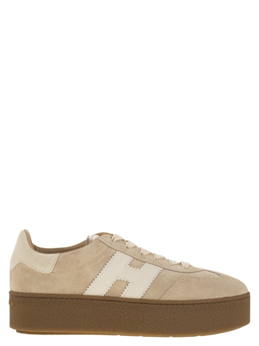 Hogan Cool - Suede Trainers With Thick Soles