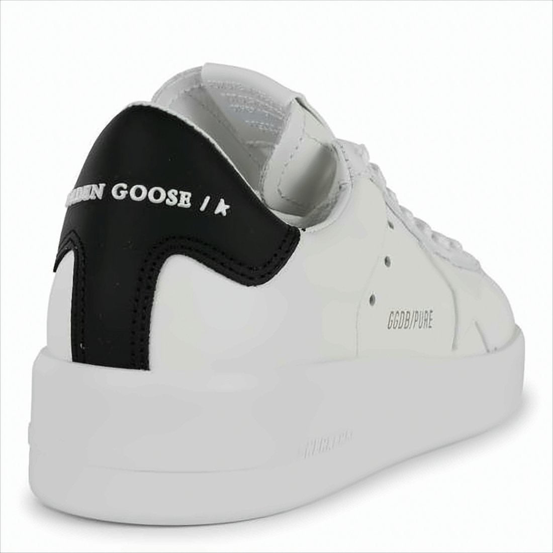 Golden Goose Low-Top Cowhide Leather Sneakers With Subtle Star Detail
