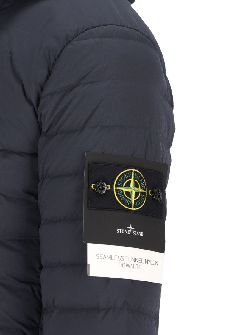 Stone Island Padded Blue Giacconi Nero Jacket