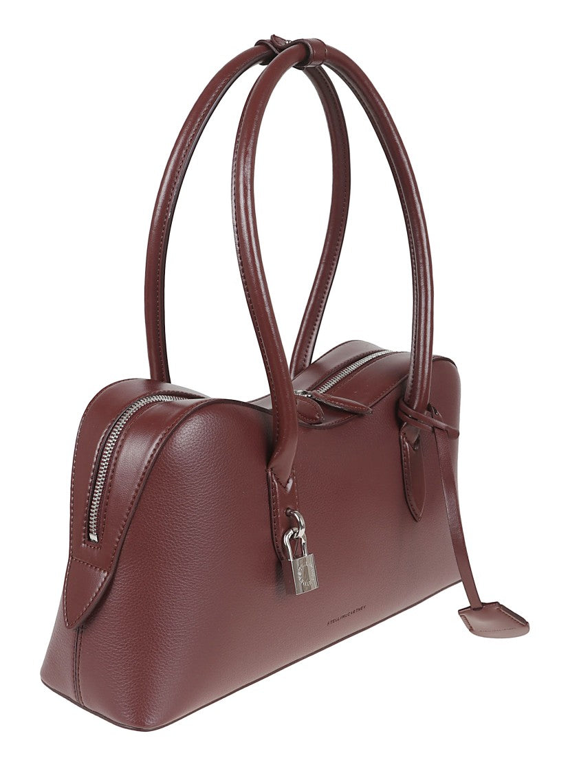 Stella Mccartney Embossed Grainy Eco Mat Tote