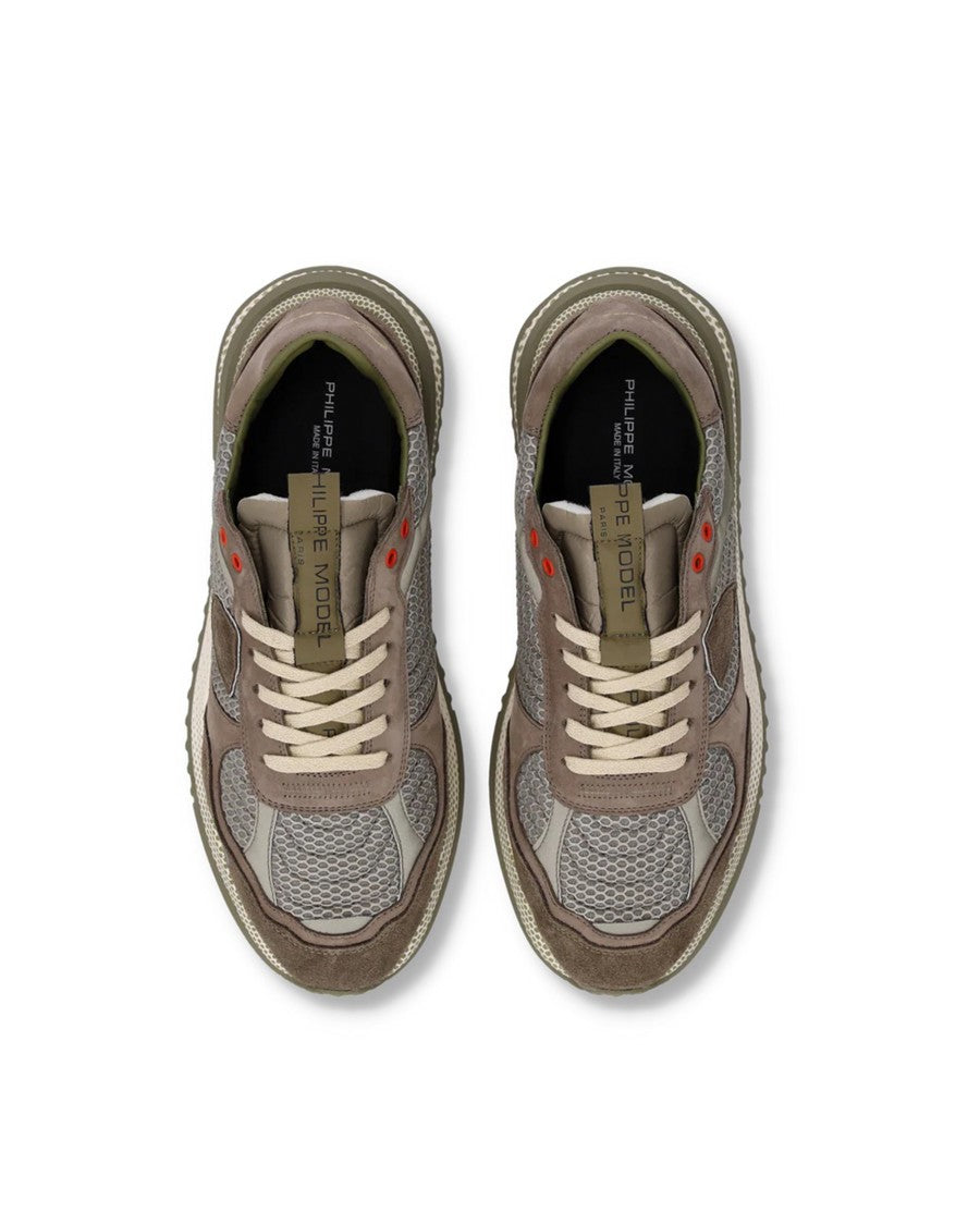 Philippe Model Olympique Fango/Verde Militare Sneakers