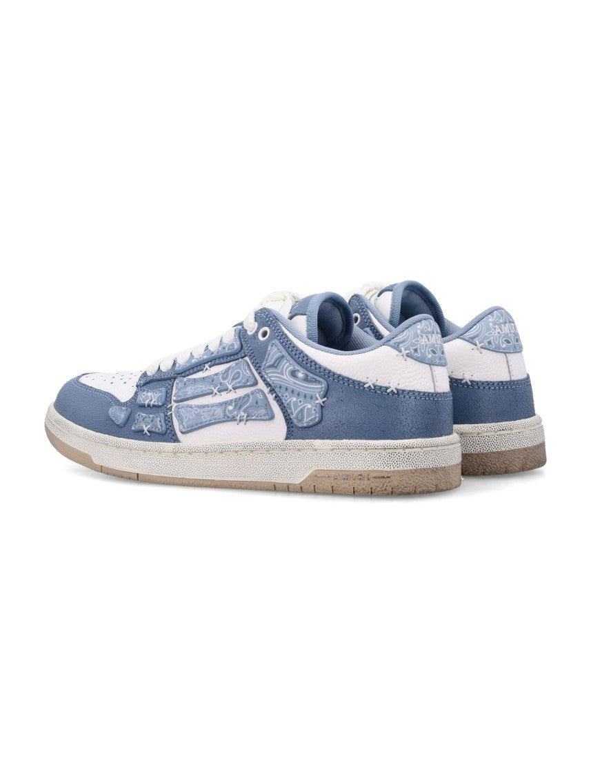 Amiri Bandana Skel Top Low Sneakers