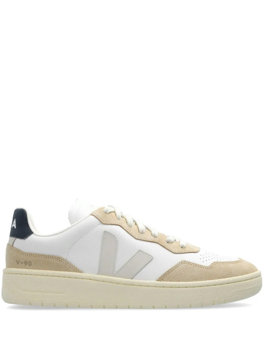 Veja V-90 O.T. Leather Sneakers