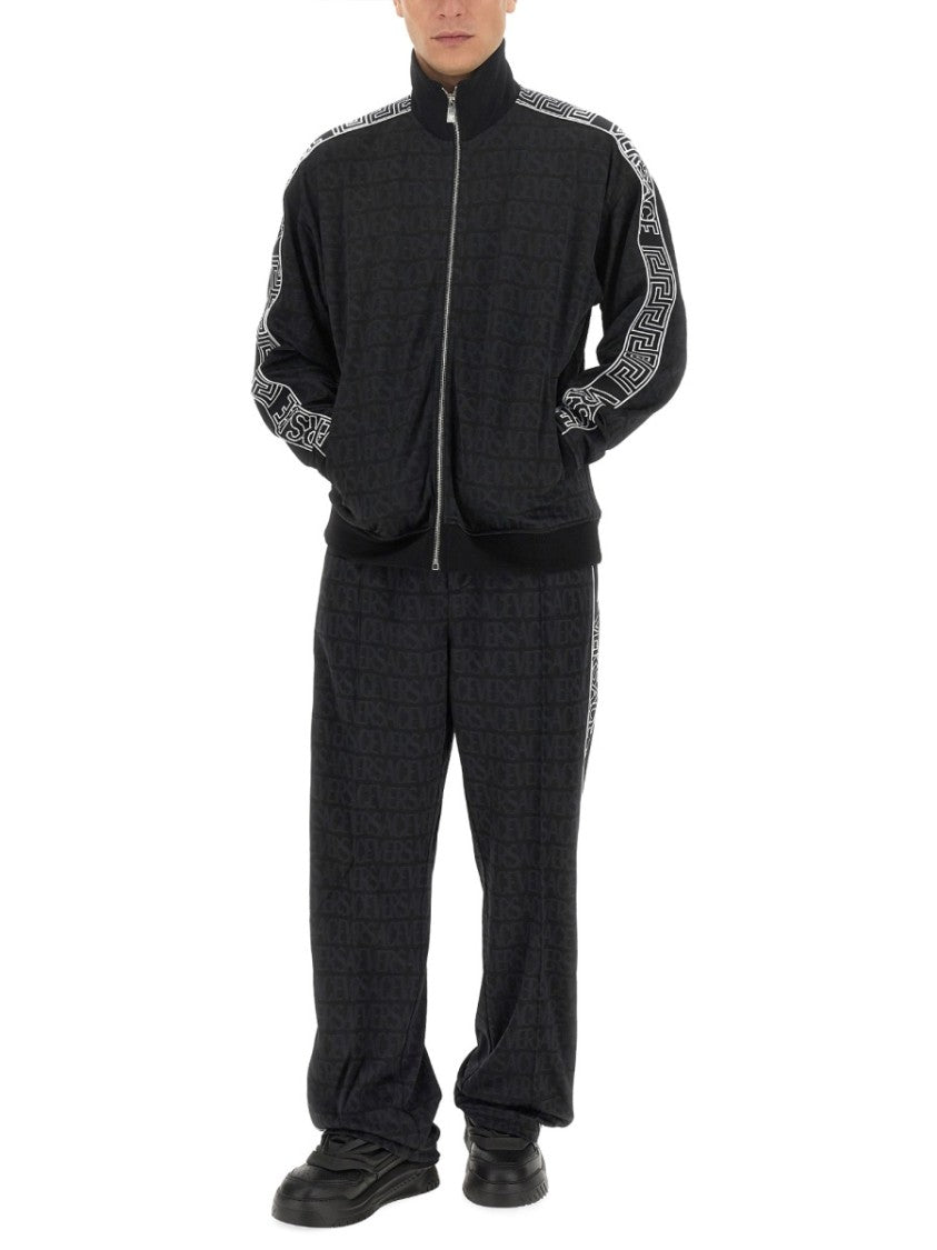 Versace Zip Sweatshirt.
