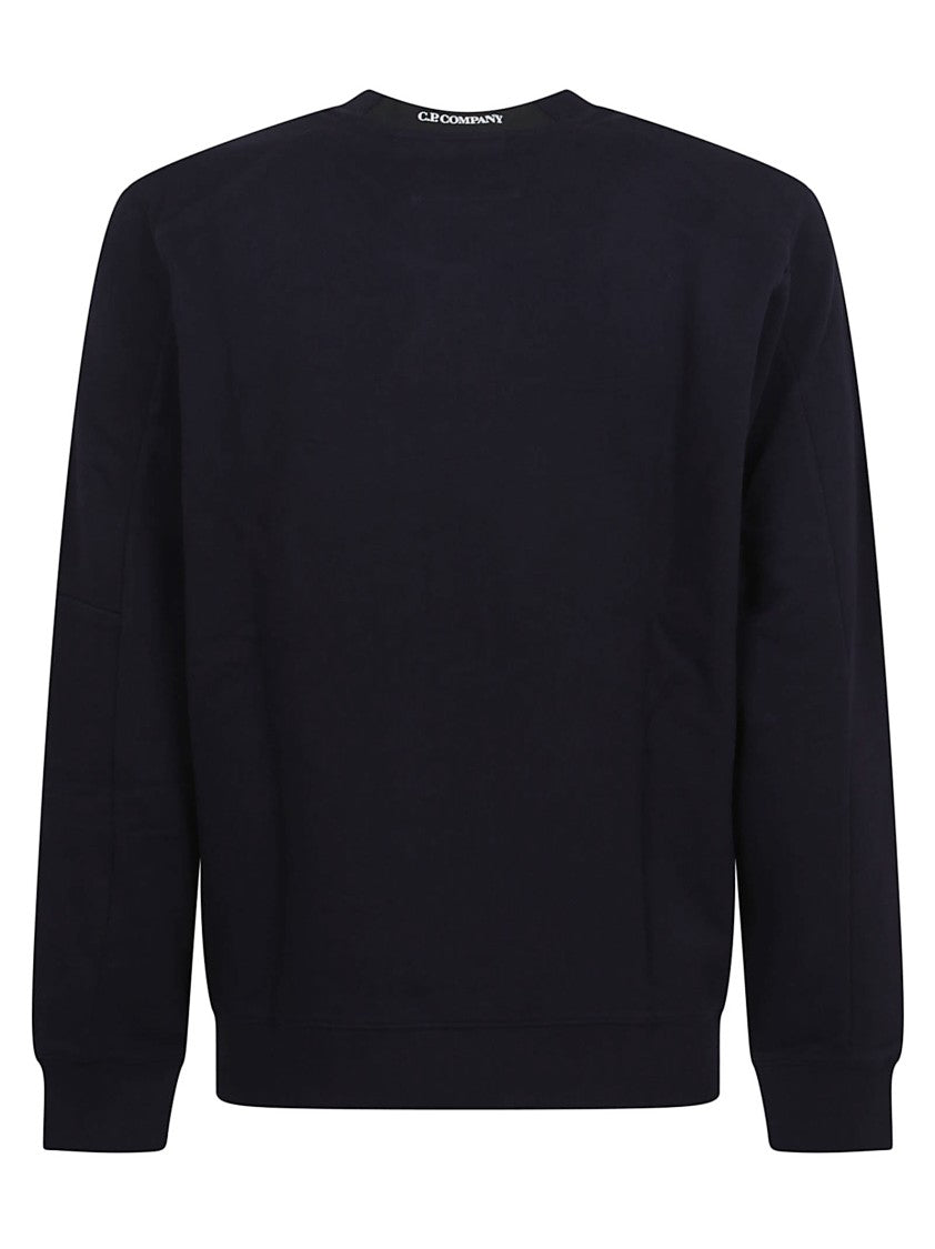 C.P. Company Diagonal Raised Fleece Crew Neck Sweatshirt