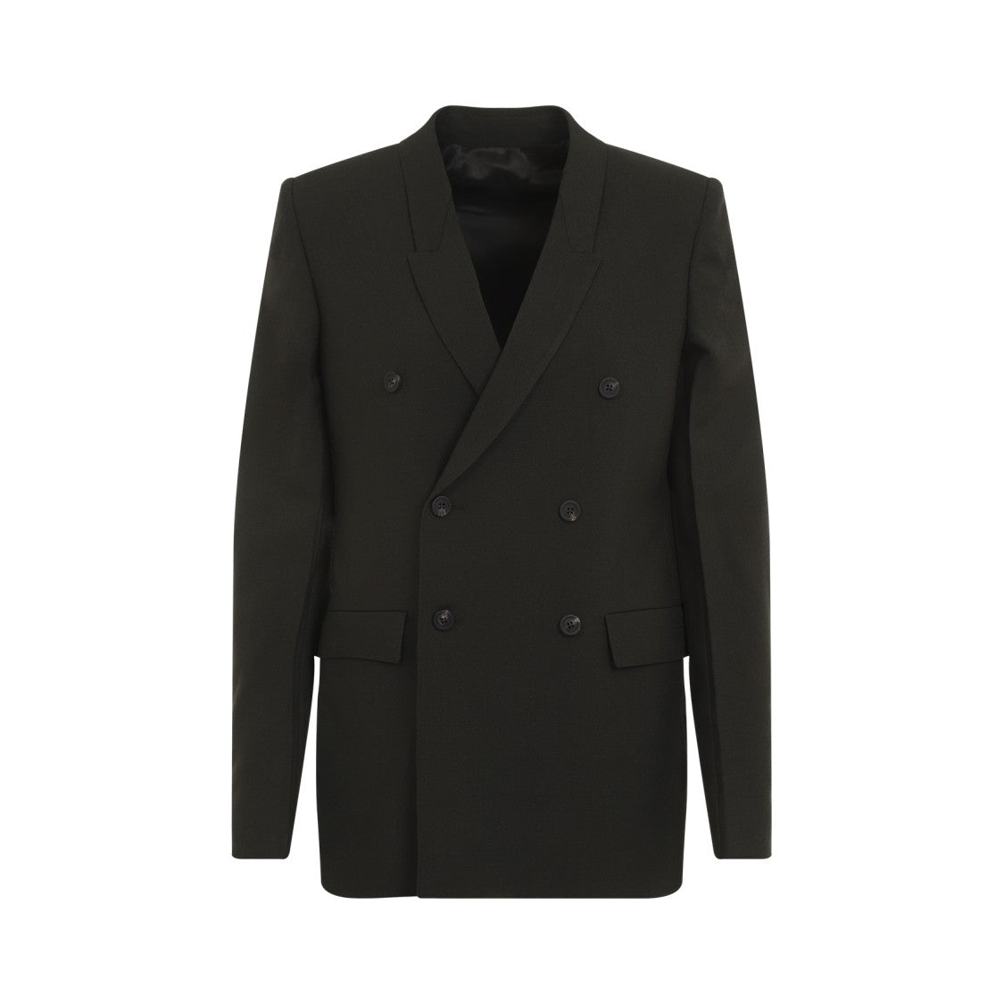 Rick Owens Green Wool Jacket