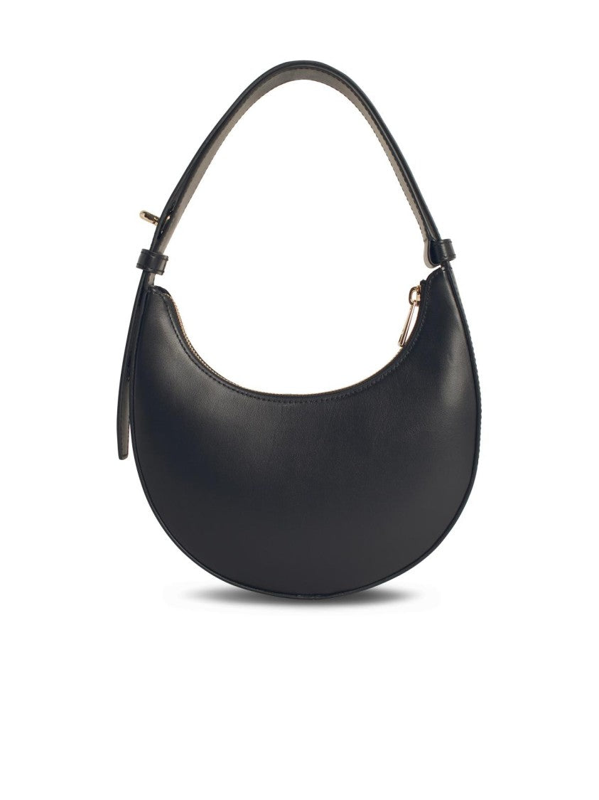 Furla 'Delizia' Mini Bag In Black Leather