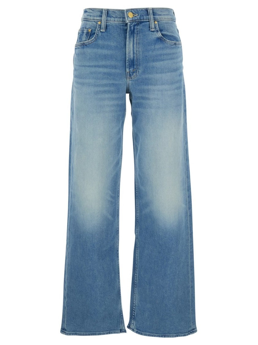 Mother The Spinner Zip Sneak Jeans