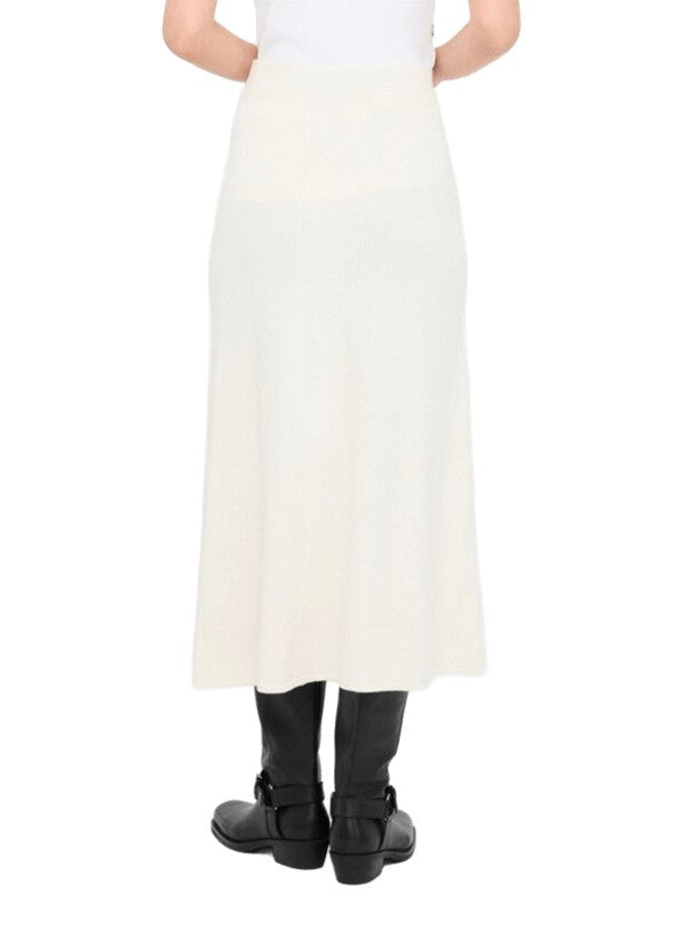 Liu Jo Flared Midi Skirt With Micro-Sequins