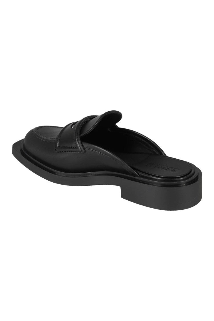 3Juin Ibiza Sabot Moccasin Model In Black