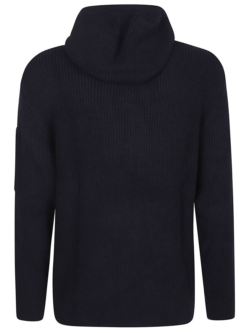 C.P. Company Knitwear Cardigan In Fleece Knit