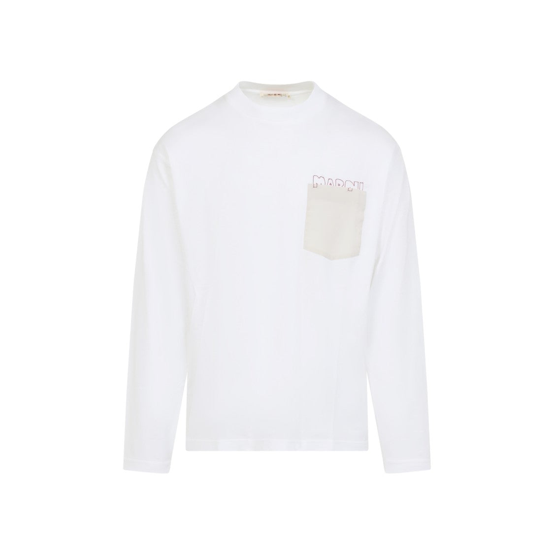 Marni Long-Sleeve White T-Shirt