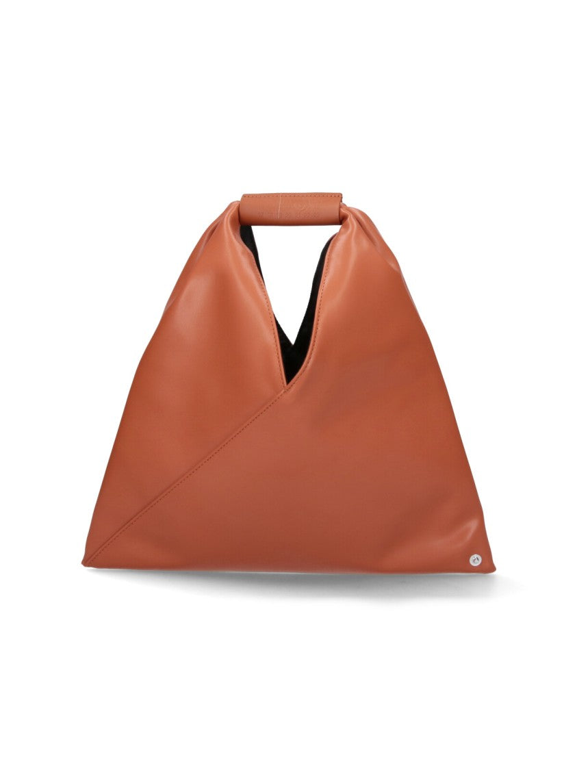 Mm6 By Maison Margiela "Japanese" Mini Tote Bag Brown