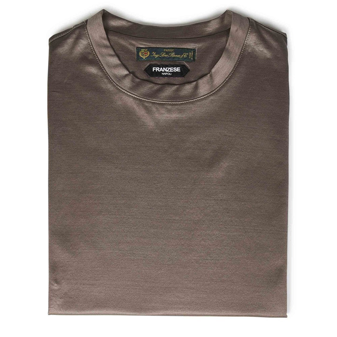 Franzese Collection Beige Short-Sleeved T-Shirt