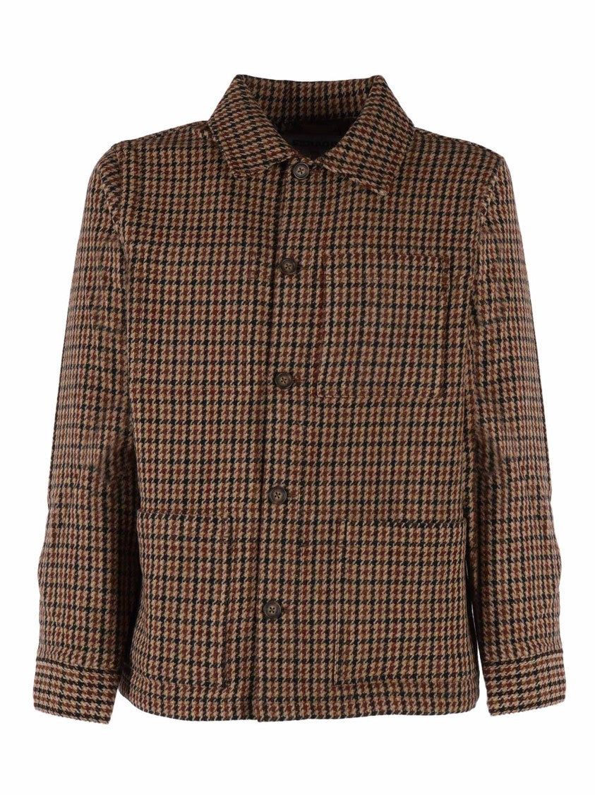 Sebago Cropped Pied De Poule Jacket