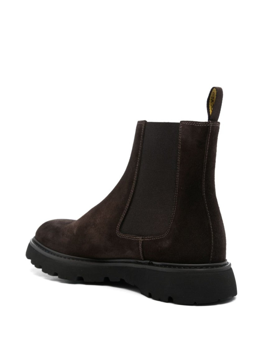 Doucal's Ankle Boots With Smooth Cow Leather