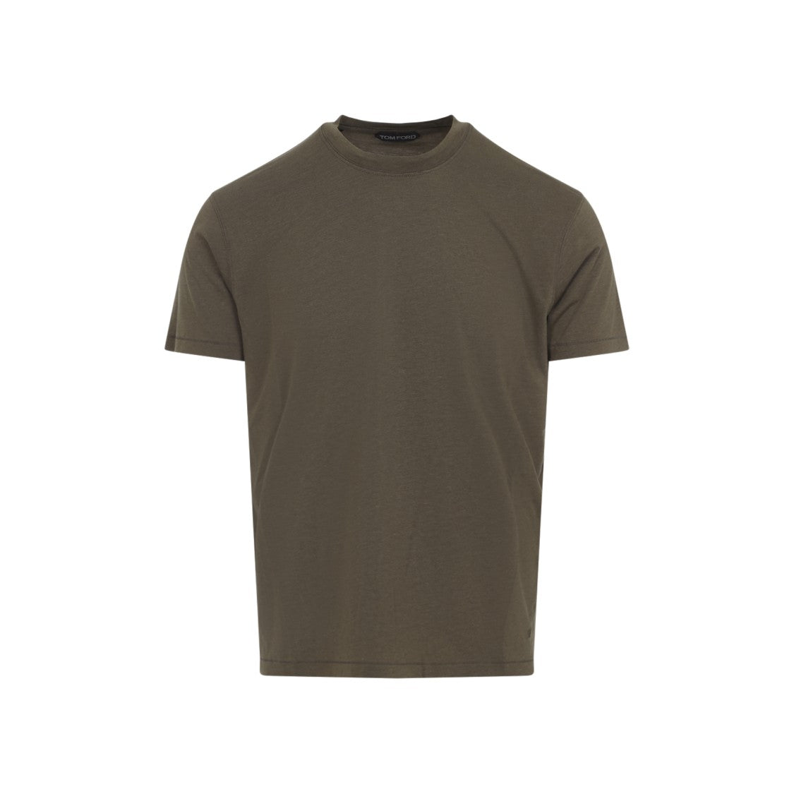 Tom Ford Military Green Lyocell T-Shirt