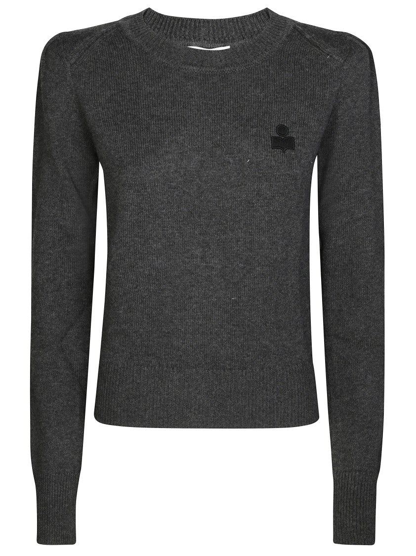 Isabel Marant Étoile Classic Black Pullover With Ribbed Details