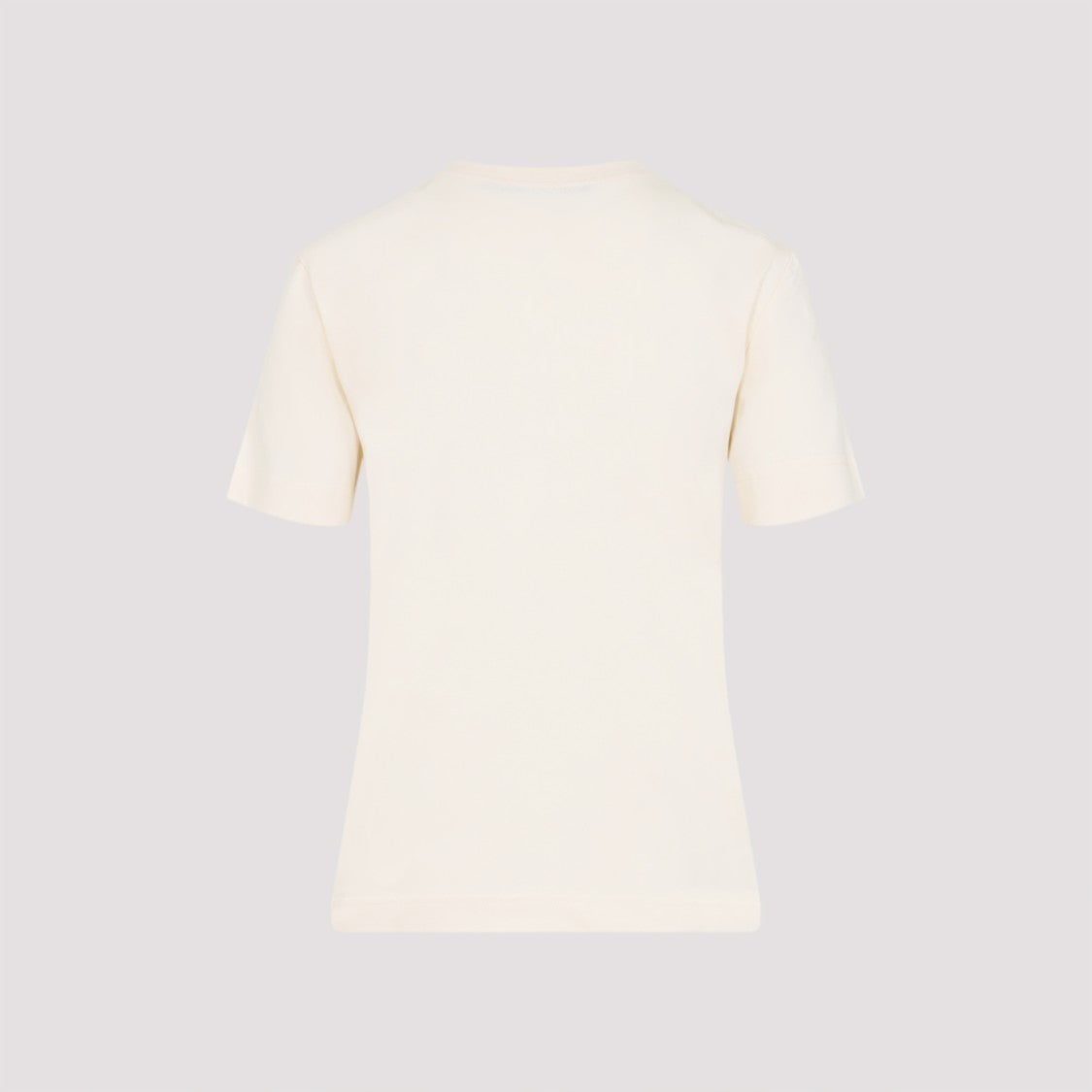 Jacquemus Le Grosgrain Light Beige Cotton T-Shirt