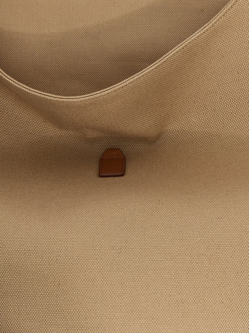 Saint Laurent Bucket-Style Shoulder Bag With Antiques Logo Closure