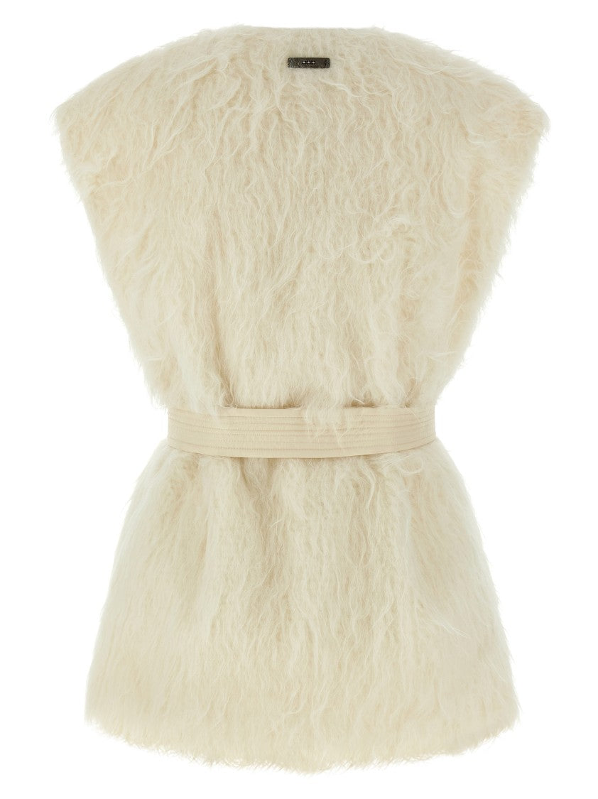 Peserico Long-Haired Alpaca Wool Vest