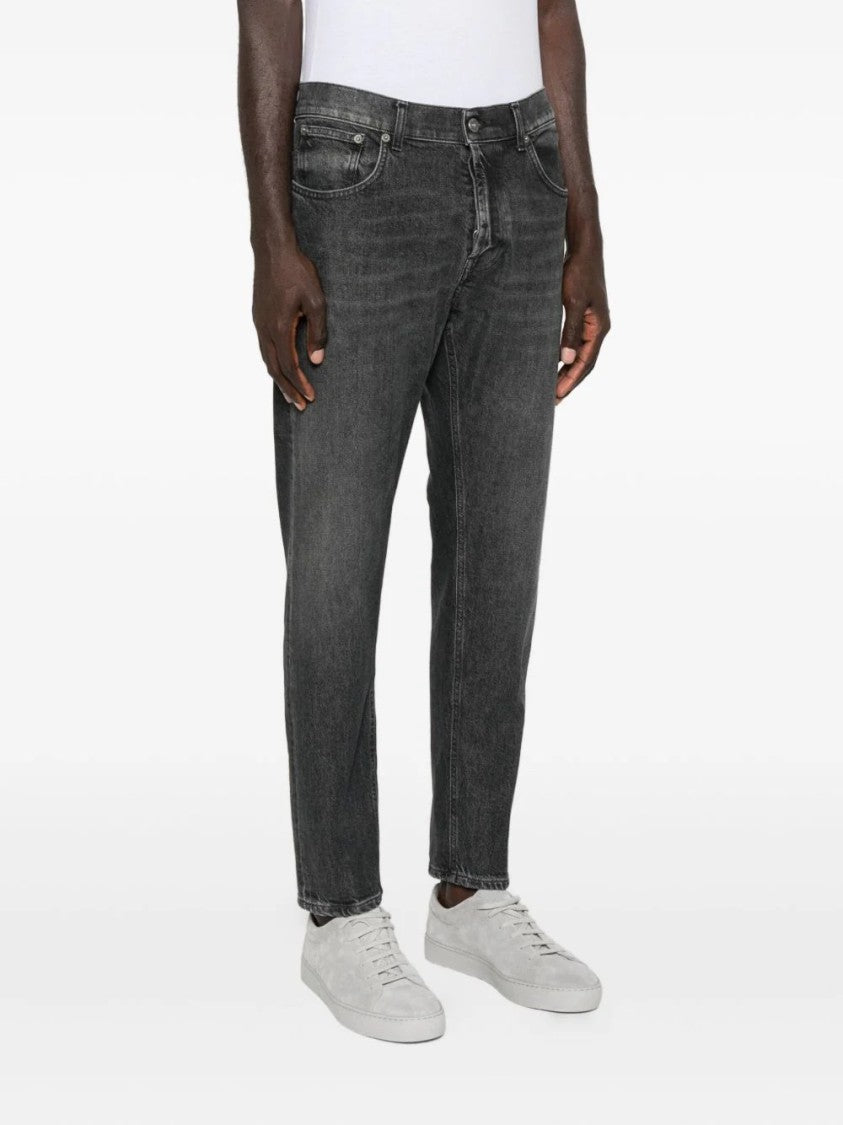 Dondup Straight-Leg Denim Jeans With Traditional Five-Pocket Design